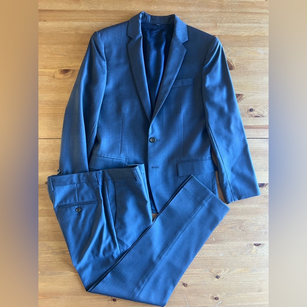 J Crew Navy Thompson Suit